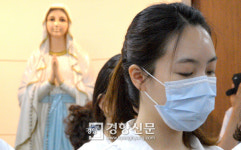 [경향포토]메르스로 고통 받는 이들을 위한 기도
