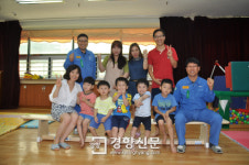 광양제철소, 순천 우석어린이집에 재활치료기구 전달