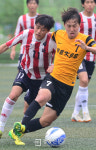 [경향포토]대통령금배 고교 축구대회 배제고 대 백제고의 경기