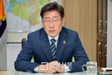 이재명 셀프디스 “성남시민만 챙겨서 죄송합니다”