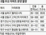 ‘달아오른 8월’ 분양시장 ‘활활’