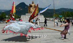 [경향포토]서울도심에서전북장수칠월백중깃절놀이