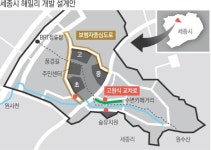 세종시, 해밀리 개발 ‘보행자 천국’ 만든다