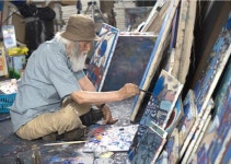 “한국 추상화 대가에 감사의 뜻, 글·그림으로 헌사”