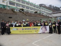 삼척가곡중 신입생 1명을 위한 특별한 입학식