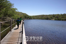 ‘아~’ 탄성이 절로…만수 이룬 제주 한라산 사라오름