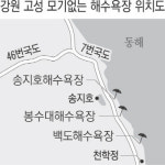 강원 고성, ‘모기 없는 해수욕장’ 3곳으로 확대