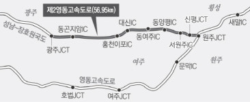 광주~원주 ‘제2영동고속도로’ 11일 개통