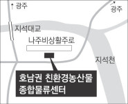 내년 나주에 호남 최대 친환경농산물센터