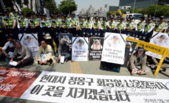 [민주공화국-장기농성장]유성기업 사태 6년, 바깥 잠만 2년