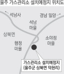 “마을 한복판에 가스관리소라니…안전지대로 옮겨라”
