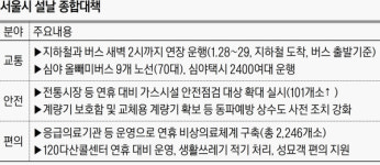 설 연휴 시내버스·지하철 새벽 2시까지 연장 운행