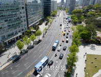 새문안로 중앙버스차로 26일 개통