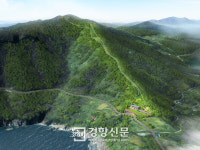 통영 욕지도 천왕산에 관광용 모노레일 설치