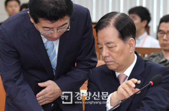 [경향포토]국회 나온 국방장관