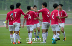 대통령금배, 보인고 김현수 첫골은 내가[경향포토]