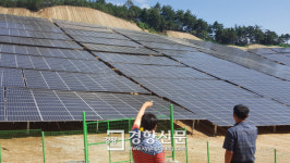 춘천 주민공동사업으로 대규모 태양광발전소 건설,[춘천시]