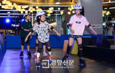 추억의 롤러장[경향포토]