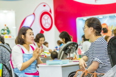 한솔교육 핀덴 ‘코엑스 베이비페어’서 호평 받아