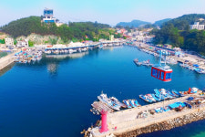 한국의 나폴리 장호항 한눈 즐긴다 삼척 해상케이블카 26일 개장