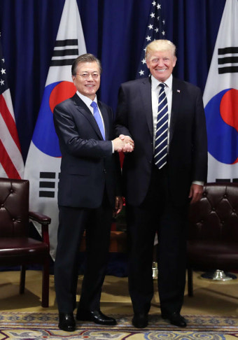 한·미 정상회담, 문 대통령 “북한 개탄스럽다” 발언에 웃음 터진 이유
