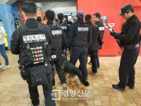 준PO 5차전 열린 사직구장에 폭발물 소동···경찰 출동