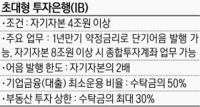‘한국판 골드만삭스’ 국내 첫 초대형 투자은행 나오나