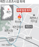 [제천 스포츠센터 화재]‘통유리’ 사우나, 유독가스로 가득…사망자 수 크게 늘렸다