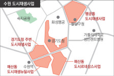 수원역·도청 주변 구도심, 도시재생으로 확 바뀐다