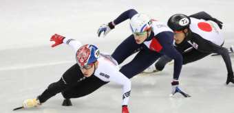 남자 쇼트트랙, 3명 모두 조 1위로 1500m 준결승 진출
