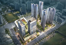 SK건설, 잠실야구장 3배 크기 최고 시설 ‘성남SK V1 타워’