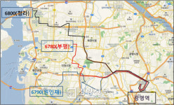 인천 부평역·원인재역·청라역∼KTX광명역 셔틀버스 운행[인천시]