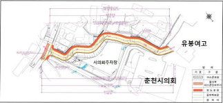 [춘천시]춘천 한림대 정문~유봉여고 후문 진입도로 개설