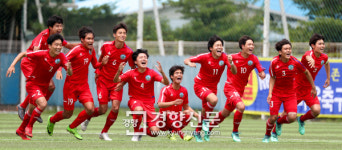 대통령금배 부평고, 우리 결승 간다[경향포토]