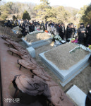 모란공원에서 열린 용산참사 10주기 추모제[경향포토]