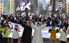 100주년 3·1절 기념식 광화문광장에서 1만여 국민과 함께