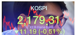 뚜껑 열린 환율 1161원…코스피 2170선 후퇴