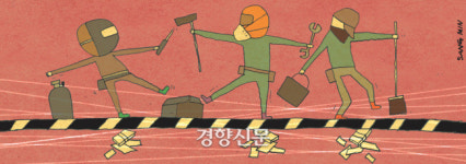 서울 금천구청역 부근 철로서 외주노동자 열차 치여 사망