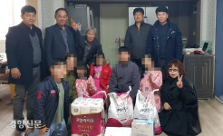 겨울산골마을 덥힌 장흥 유치면 이장들···외딴 동네 둥지 튼 다자녀가정 살피기 ‘훈훈’[장흥군]