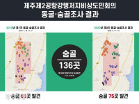 제주 제2공항 반대단체 “예정지 인근 동굴 확인”…숨골도 75곳 추가