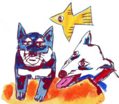 [임의진의 시골편지]검은 하늘 흰 개