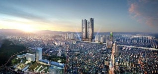 교통·비전·생활인프라까지···멀티프리미엄 죽전네거리-와룡로 중심 ‘죽전역 태왕아너스’