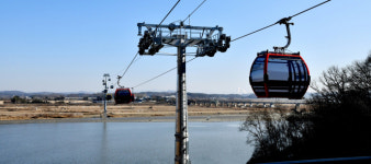 임진강 건너는 파주 ‘임진각 평화 곤돌라’ 정식 개장
