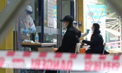 서울 성수고등학교 전교생 코로나 19 검사[경향포토]