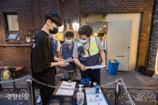 핼러윈데이에 건대 맛의 거리도 집중단속한다