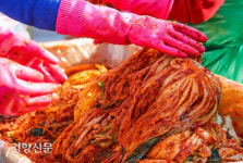 성북구청 앞  김장 축제[경향포토]