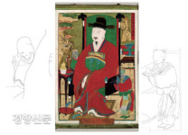 최치원 초상화 속 숨은그림…두 동자승은 왜 지워졌을까[이기환의 흔적의 역사]