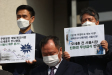 시장직 스스로 내팽겨쳐놓고… 서울시 민주당 3선의원 오세훈 후보 사퇴요구