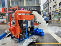익산 창인 전통시장 또 침수···비 피해 253건 접수