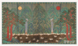 ‘해와 달처럼 영원한 왕권’ 욕망 그린 일월오봉도…사진으로 보는 해체부터 수리까지